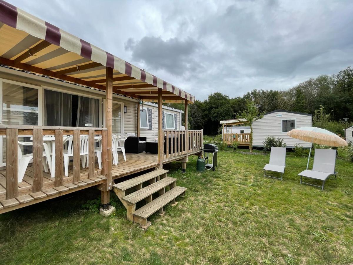 Mobil-Home 4 étoiles avec piscine proche de Blois Onzain Extérieur photo