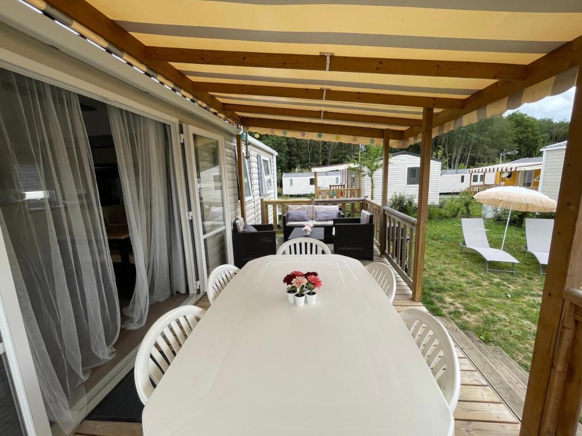 Mobil-Home 4 étoiles avec piscine proche de Blois Onzain Extérieur photo